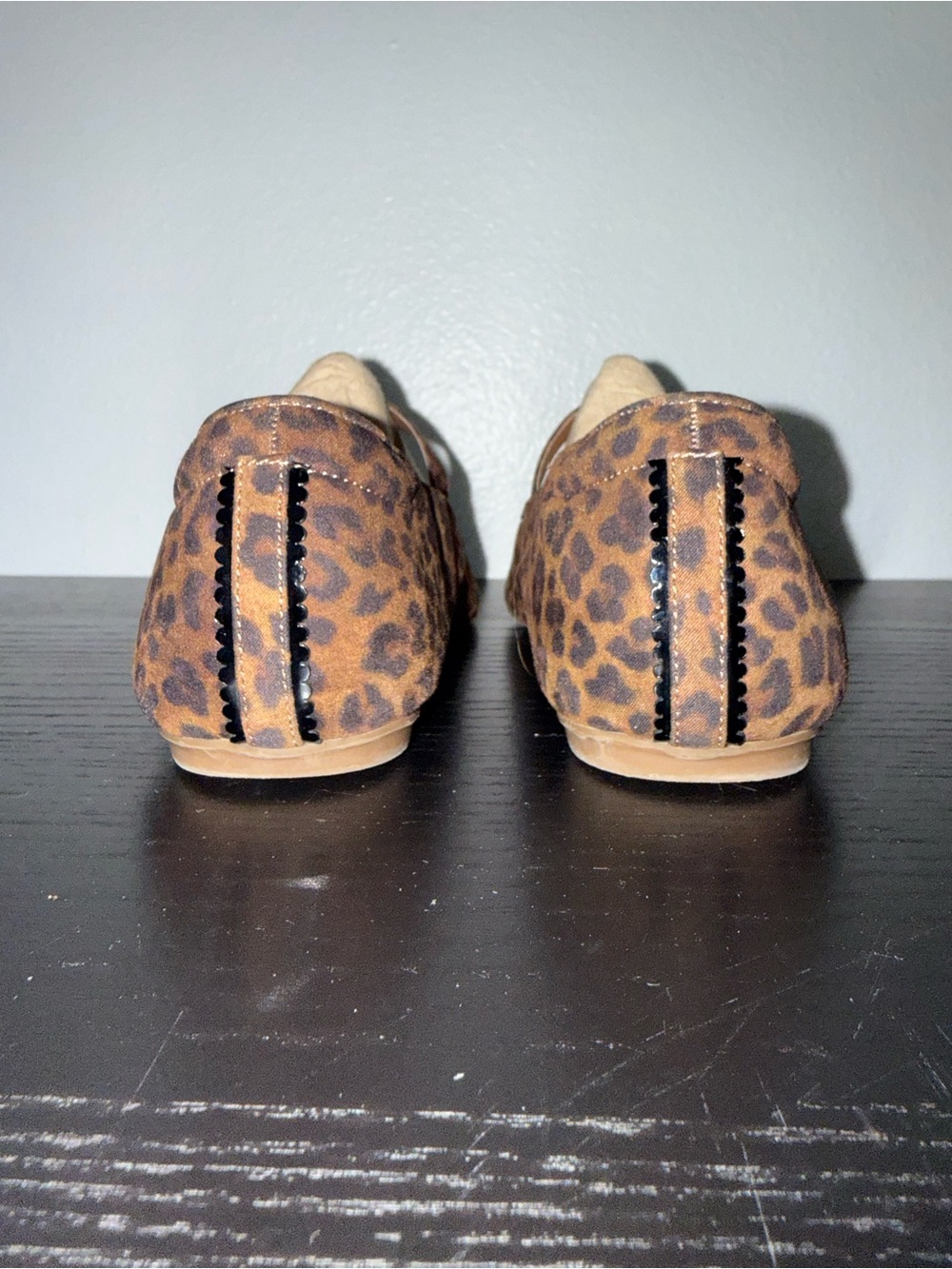 Dr. Scholl's Wexley Jane Mary Jane Ballet Flats Leopard Print Size 9 - Picture 4 of 7